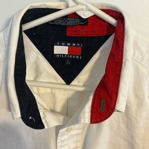 Men’s vintage, Tommy Hoffinger 70s classic fit long sleeve shirt.Great Condition